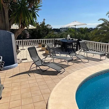 Villa El Loto Blanco Beautiful Apartment For Rent. Benissa Buitenkant foto