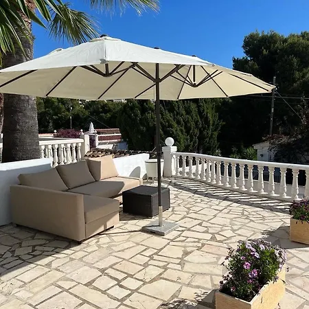 Villa El Loto Blanco Beautiful Apartment For Rent. Benissa Buitenkant foto