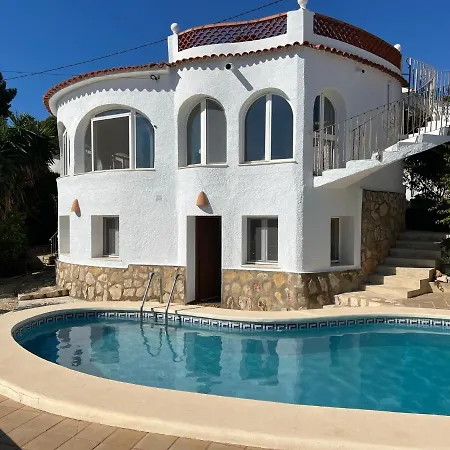 Villa El Loto Blanco Beautiful Apartment For Rent. Benissa Buitenkant foto